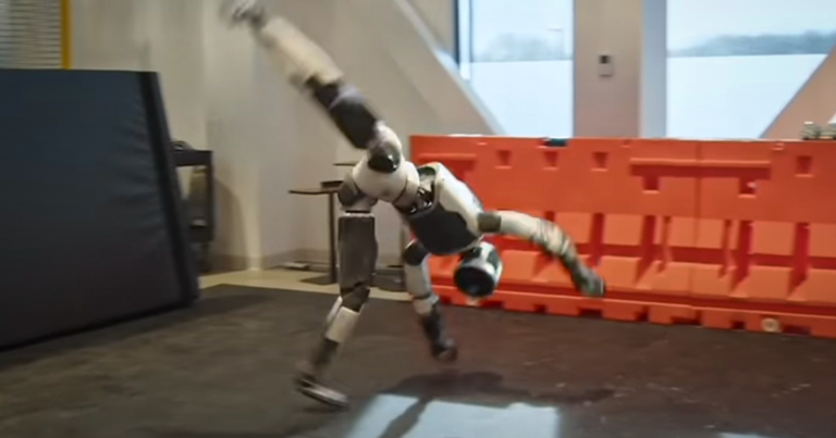 Boston Dynamics' Atlas robot shows off breakdance moves in humanoid mobility