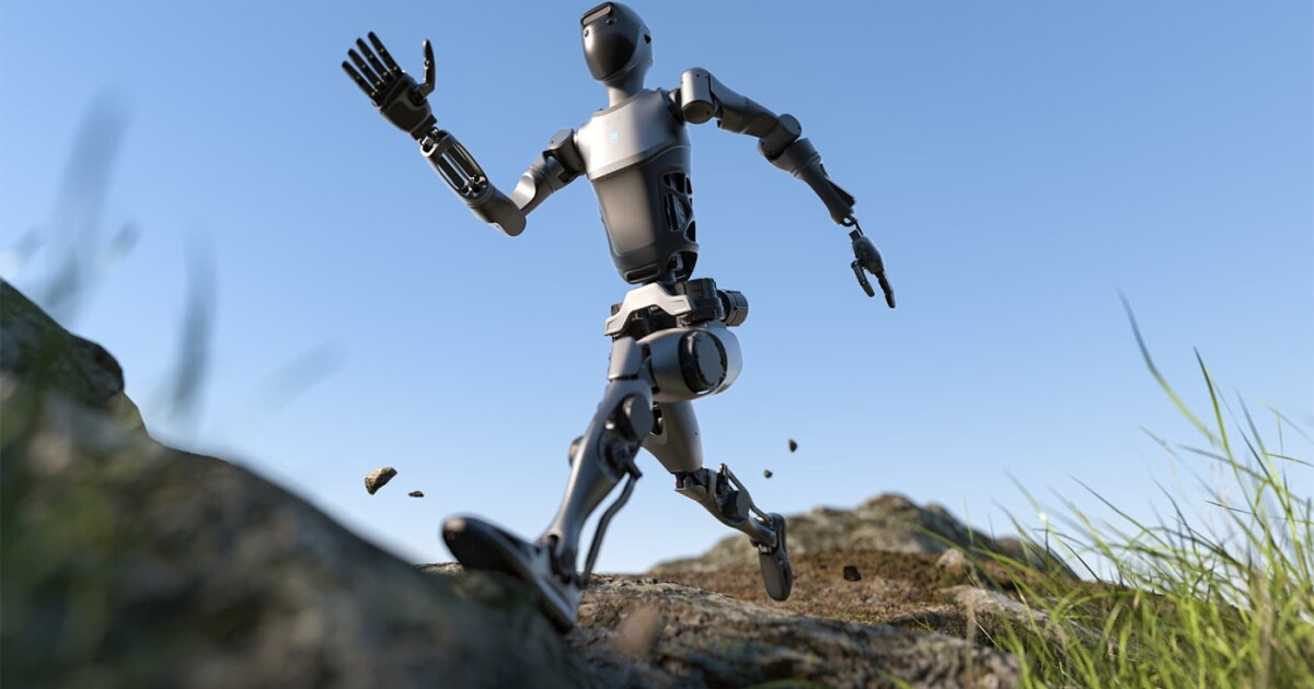 Pudu unveils a life-size walking humanoid robot for warehouse tasks