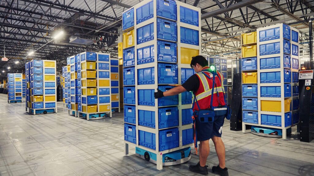 Inside Amazon’s robotic arms race and what it means for the future of human work